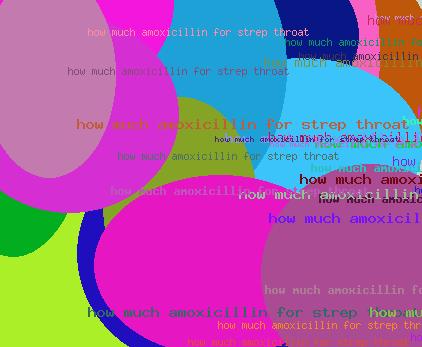 HOW MUCH AMOXICILLIN FOR STREP THROAT